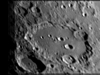 Image de Clavius par projection par oculaire et ToUcam Pro sur Soligor 200/800 non motorisé